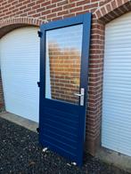 achterdeur, schuurdeur, balkondeur, buitendeur, hardhout, Doe-het-zelf en Verbouw, Deuren en Horren, Ophalen, Gebruikt, 80 tot 100 cm