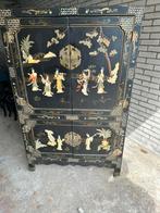 Chinese antieke tafel met 6 krukjes, Antiek en Kunst, Antiek | Meubels | Tafels, Ophalen