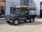 Land Rover Defender 2.4 TD 130" S Crew Cab expeditie klaar, Auto's, Land Rover, Stof, Zwart, 4 cilinders, Origineel Nederlands