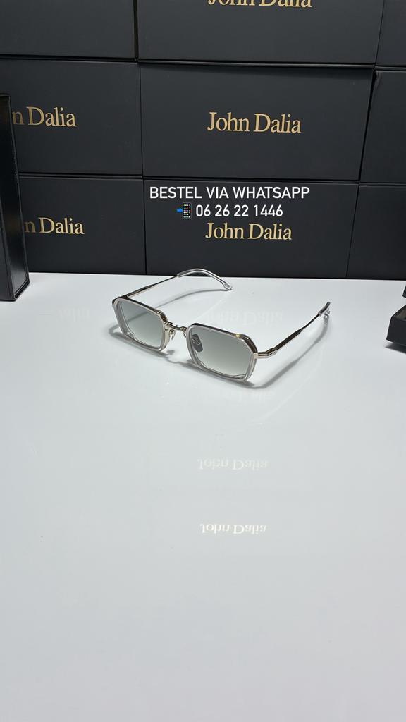 John dalia paul c184 zonnebril, Sieraden, Tassen en Uiterlijk, Zonnebrillen en Brillen | Heren, Nieuw, Overige merken, Zwart, Ophalen of Verzenden