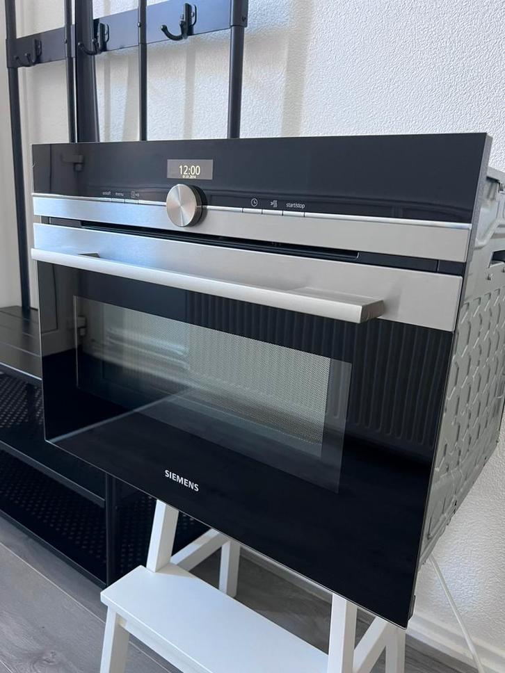 Zeer nette Siemens combimagnetron oven, Witgoed en Apparatuur, Magnetrons, Zo goed als nieuw, Inbouw, Combimagnetron, 45 tot 60 cm