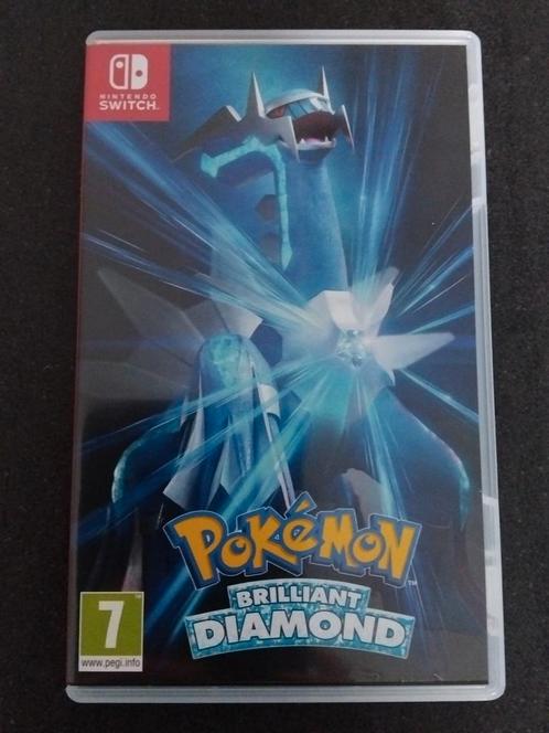 Pokémon: Brilliant Diamond, Spelcomputers en Games, Games | Nintendo Switch, Zo goed als nieuw, Overige genres, 1 speler, Vanaf 7 jaar