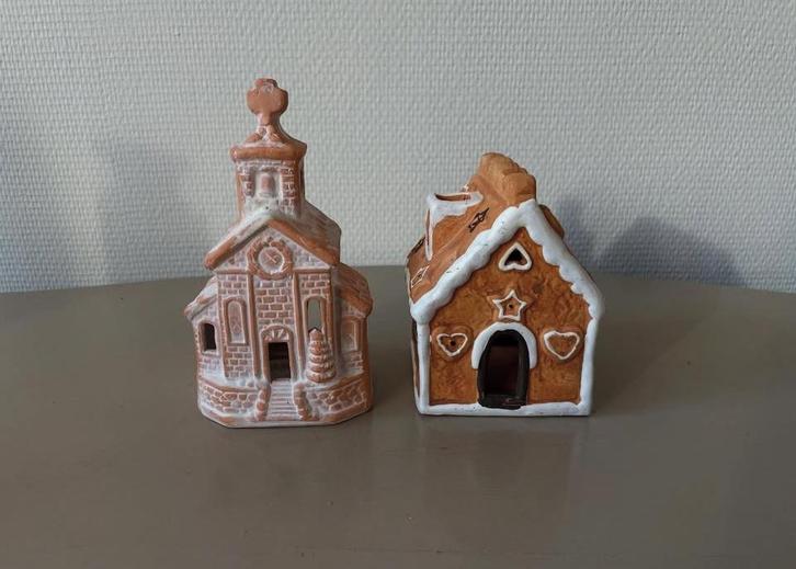 Stenen huisjes, Diversen, Kerst, Zo goed als nieuw, Ophalen of Verzenden