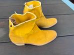 In topstaat Zadig & Voltaire laarzen maat 38, Verzenden, Geel, Lage of Enkellaarzen, Zo goed als nieuw