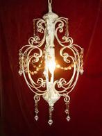 Metalen hanglamp brocante, Ophalen