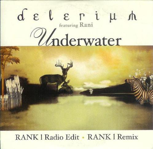 cd-single van Delerium Featuring Rani – Underwater, Cd's en Dvd's, Cd Singles, Gebruikt, Verzenden
