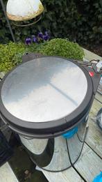 Hailo inbouw prullebak 20 liter, Huis en Inrichting, Emmers, Ophalen of Verzenden, Gebruikt, Aluminium, Met deksel