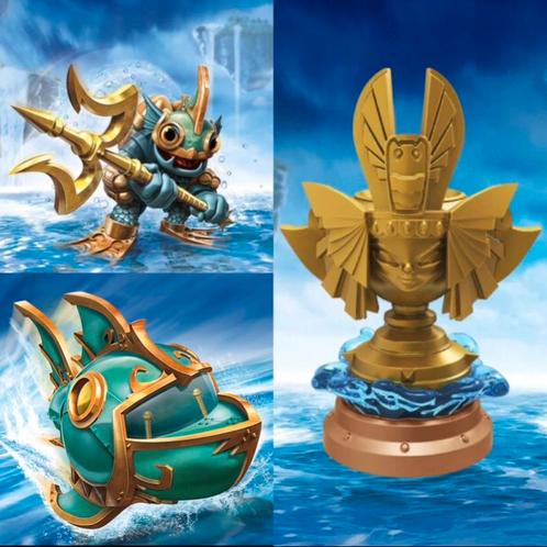 Skylanders Superchargers Sea Trophy Gill Grunt Reef Ripper, Spelcomputers en Games, Games | Overige, Zo goed als nieuw, Avontuur en Actie