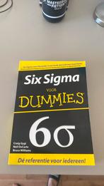 Bruce Williams - Six Sigma voor Dummies, Boeken, Ophalen of Verzenden, Zo goed als nieuw, Bruce Williams; Neil DeCarlo; Craig Gygi