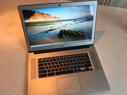 Chromebook 15,6” Doet het nog goed!, Computers en Software, Chromebooks, Gebruikt, 15 inch, 4 GB of minder, 64 GB, Qwerty, Touchscreen