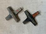 wo1 - Britse klemmen voor 18 pounder hulzen, Verzamelen, Ophalen of Verzenden, Landmacht, Engeland, Hulzen of Bodemvondsten