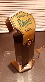 Oud lichtbakje, tooglampje Tennent's Pilsner bier, Ophalen, Zo goed als nieuw, Overige merken