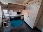 Complete kinderkamer met hoogslaper, bureau en kasten, Ophalen, Gebruikt, Eenpersoons, 200 cm