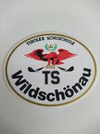 Oude sticker.  TS. Wildschonau.  Tiroler schischule., Verzamelen, Ophalen of Verzenden, Zo goed als nieuw