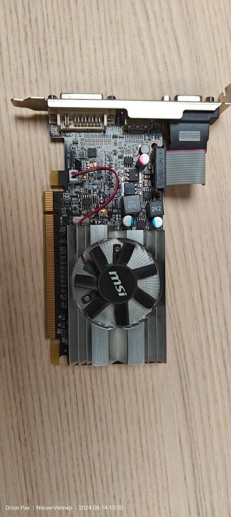 MSI Radeon 6450 vintage videokaart, Computers en Software, Videokaarten, Zo goed als nieuw, AMD, PCI-Express 2.1, GDDR3, HDMI