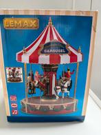 Lemax 14821 - vrolijke kerstcarrousel, Diversen, Kerst, Ophalen of Verzenden, Zo goed als nieuw
