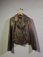 Studio AR leer leder jasje bruin metallic 42 XL extra large, Kleding | Dames, Ophalen of Verzenden, Zo goed als nieuw, Maat 42/44 (L)