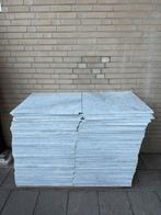 Marmer tegels, 60x60, iets meer dan 50m2, Doe-het-zelf en Verbouw, Tegels, Ophalen, 60 cm of meer, 60 cm of meer, Zo goed als nieuw