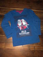 🦉 SHOEBY MITCH Mt 116 longsleeve UIL blauw jongen, Ophalen of Verzenden, Zo goed als nieuw, Shirt of Longsleeve, Shoeby