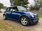Mini 1.6 16V Cooper 2004 Blauw, Auto's, Mini, Voorwielaandrijving, Zwart, 4 cilinders, Metallic lak