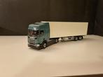 Tekno scania N.G. met city koeloplegger, Hobby en Vrije tijd, Modelauto's | 1:50, Ophalen of Verzenden, Gebruikt, Bus of Vrachtwagen