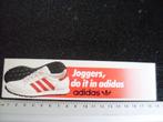 sticker joggers do it in adidas logo renschoenen vintage, Verzenden, Zo goed als nieuw, Merk