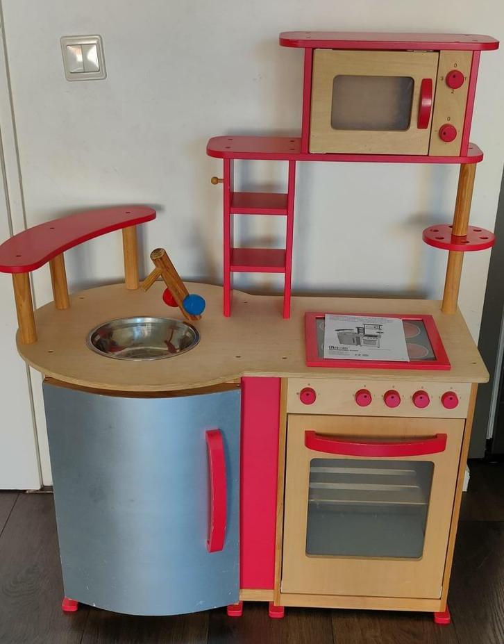 Howa houten speelkeuken, Kinderen en Baby's, Speelgoed | Speelkeukens, Gebruikt, Speelkeuken, Hout, Ophalen