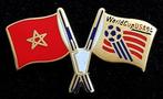 WorldCup U.S.A. - Marokko pin, Verzenden, Nieuw, Sport, Speldje of Pin