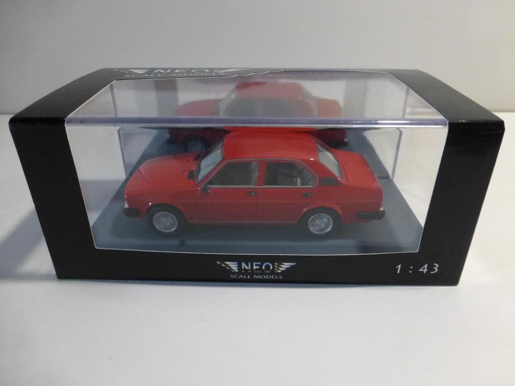NEO Alfa Romeo Alfetta 2000 rood, Ophalen of Verzenden, Nieuw, Auto, Overige merken