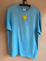 Karl Kani Smiley Tee tshirt blauw | maat S | korte mouw, Blauw, Ophalen of Verzenden, Zo goed als nieuw, Maat 46 (S) of kleiner