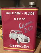 Vintage 2CV Motorolie Blik - Citroën de laatste (leeg), Auto-onderdelen, Motor en Toebehoren, Ophalen of Verzenden, Gebruikt, Citroën