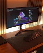 LG Ultrawide Monitor met Monitor Arm, Computers en Software, Monitoren, IPS, 101 t/m 150 Hz, Full HD, Zo goed als nieuw