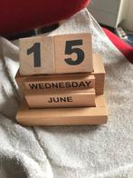 Blokkalenders 3x, Ophalen of Verzenden, Dagkalender, Gebruikt