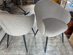 2x Stoelen “bergen” grijs, Ophalen of Verzenden, Zo goed als nieuw, Grijs, Twee