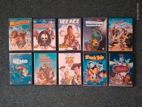 Nieuwstaat 10 x DVD - Walt Disney Pixar en DreamWorks films, Cd's en Dvd's, Dvd's | Kinderen en Jeugd, Zo goed als nieuw, Ophalen of Verzenden