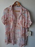 Roze tropische blouse - tropical print - ASOS - maat 38, Maat 38/40 (M), Ophalen of Verzenden, Zo goed als nieuw, Roze