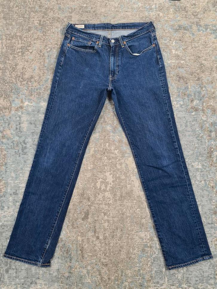 Levi's 514 W34 L34 Straight STRETCH Bronno3434 Blauw, Kleding | Heren, Spijkerbroeken en Jeans, Zo goed als nieuw, W33 - W34 (confectie 48/50)