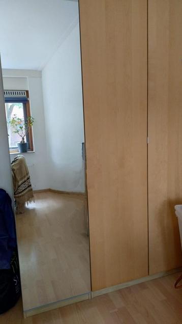 IKEA PAX kledingkast met spiegeldeur 236x150x60 kleding kast beschikbaar voor biedingen