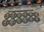 Ziva halter schijven met stamg en dumbell stangen, Ophalen, Ziva, Stangen, Schijven