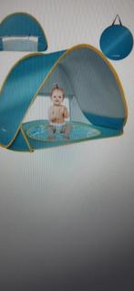 Parasoltent blauw incl grondzeil en tentstokken 2 st voor 10, Opvouwbaar, Overige typen, Minder dan 4 meter, Nieuw
