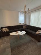 Grote Hoekbank - Stof, Huis en Inrichting, Ophalen, 250 tot 300 cm, Gebruikt, 100 tot 125 cm