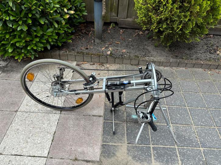 Aankoppelbare Handbike Challenger/Praschberger 24 inch, Diversen, Rolstoelen, Gebruikt, Handbewogen rolstoel, Ophalen