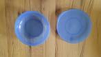 Tupperware borden en schalen, Blauw, Schaal, Gebruikt, Ophalen of Verzenden