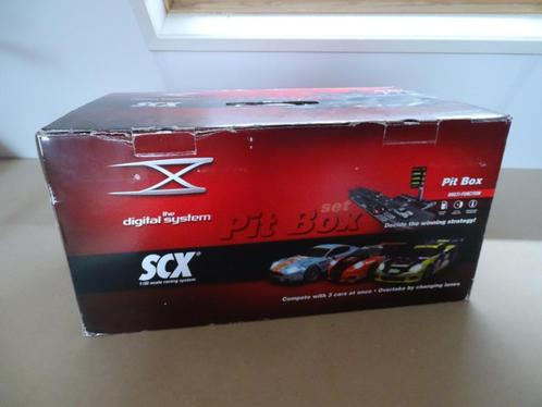 SCX digital GT Pit Box set, Kinderen en Baby's, Speelgoed | Racebanen, Gebruikt, Racebaan, Elektrisch, Overige merken, Zelf te bouwen