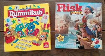 My first Rummikub en Risk Junior beschikbaar voor biedingen