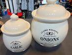 Claire Wilson’s potten voor uien en knoflook, Huis en Inrichting, Keuken | Potten en Pannen, Ophalen of Verzenden, Zo goed als nieuw