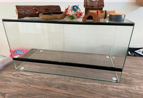 Hamster terrarium, Dieren en Toebehoren, Knaagdieren en Konijnen | Hokken en Kooien, Gebruikt, Hok, Minder dan 60 cm, 75 tot 110 cm