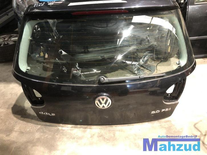 Golf 5 zwart LC9Z achterklep achterdeur, Auto-onderdelen, Carrosserie en Plaatwerk, Achterklep, Volkswagen, Achter, Gebruikt, Ophalen of Verzenden