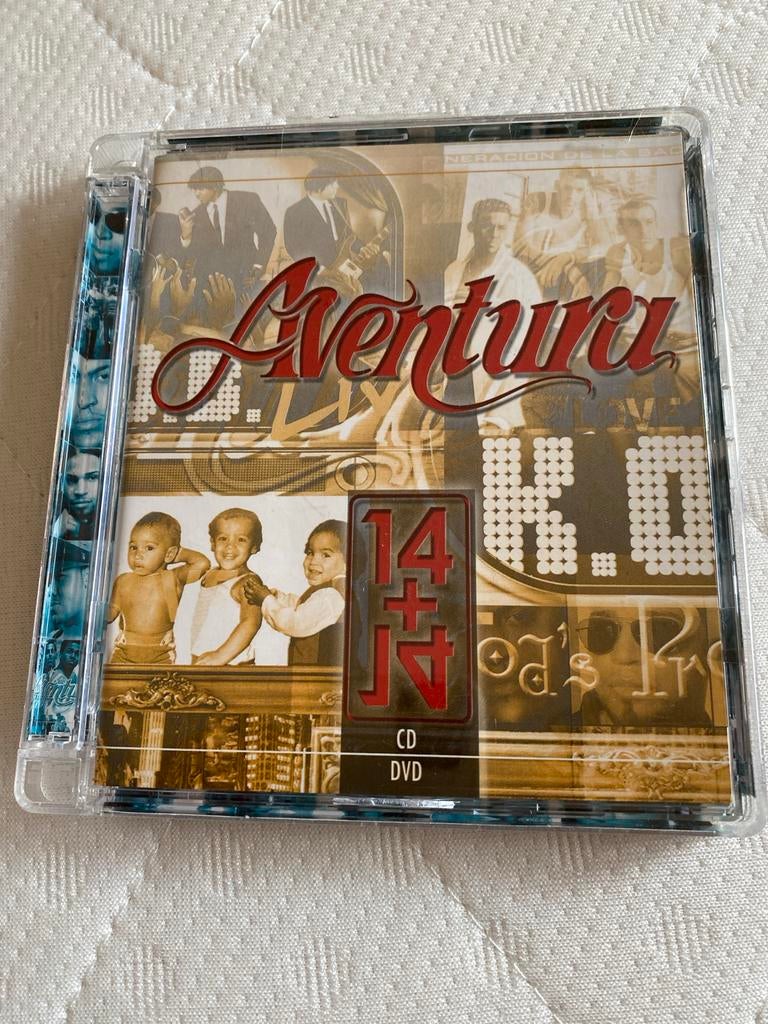 Aventura - 14 + 14 CD + DVD Boxset, Cd's en Dvd's, Cd's | Hiphop en Rap, Gebruikt, Ophalen of Verzenden