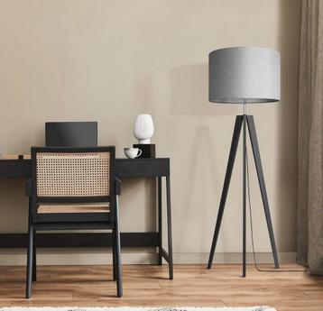 PACO Home vloerlamp leeslamp grijs nieuw  beschikbaar voor biedingen